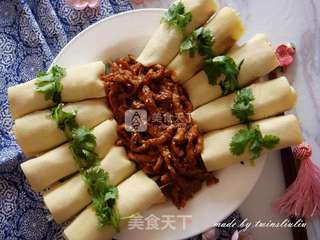 京酱肉丝的做法步骤:13