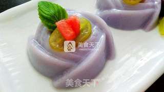 香芋布丁【极简快捷版】的做法步骤:8