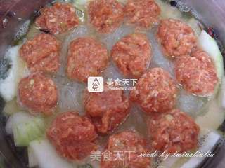冬瓜丸子汤的做法步骤:14