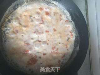 木瓜牛奶炖桃胶皂角的做法步骤:8