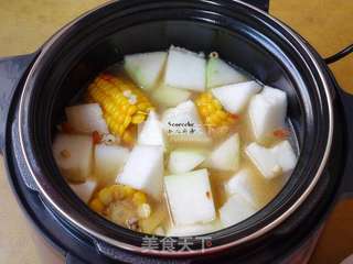 冬瓜排骨汤的做法步骤:6