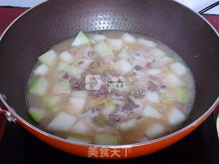 鸡胗滚冬瓜汤的做法步骤:7