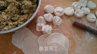 皮糯麦香的烫面蒸饺的做法步骤:7