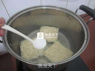 香菇肉丝面条的做法步骤:8