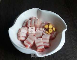 果子自制的电压力锅版苏北风味东坡肉的做法步骤:2