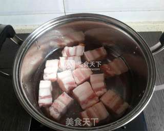 果子自制的电压力锅版苏北风味东坡肉的做法步骤:3