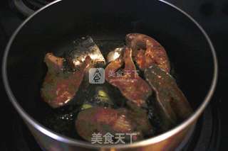 香煎鳟鱼的做法步骤:5