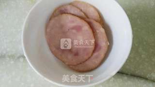 火腿花卷的做法步骤:3