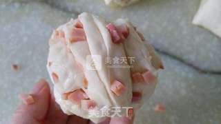 火腿花卷的做法步骤:12
