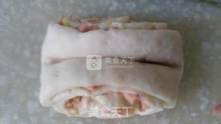 火腿花卷的做法步骤:11