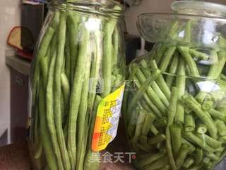 肉末炒酸豆角(附自制酸豆角做法)的做法步骤:6