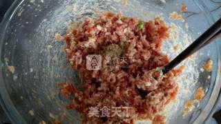 家常烫面肉饼的做法步骤:3