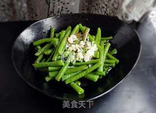 麻酱豇豆(凉拌)的做法步骤:4