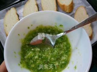 蒜香法棍的做法步骤:2