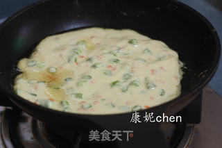 蔬菜豆渣蛋饼的做法步骤：10