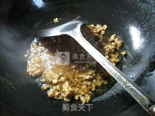 肉末圆白菜炒面 的做法步骤：4