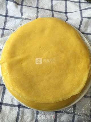 芒果千层蛋糕的做法步骤:4