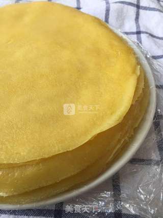 芒果千层蛋糕的做法步骤:5
