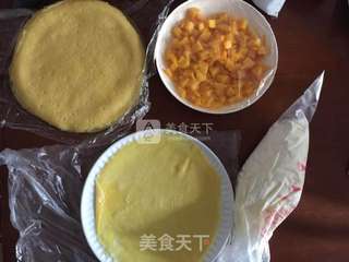 芒果千层蛋糕的做法步骤:12