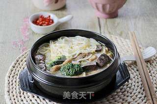 鸭杂米粉的做法步骤:9