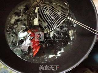 无油烟厨房-腐竹拌木耳的做法步骤:6