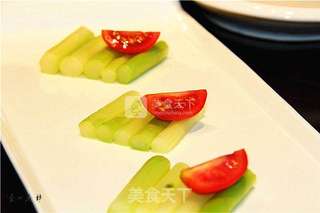 西式奶酪芦笋素心居静素食素菜美食的做法步骤:5