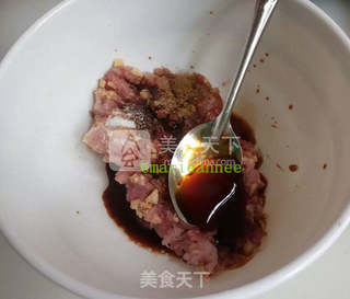茴香肉馅生煎包的做法步骤:8