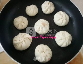 茴香肉馅生煎包的做法步骤:13