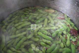 五香毛豆的做法步骤:7