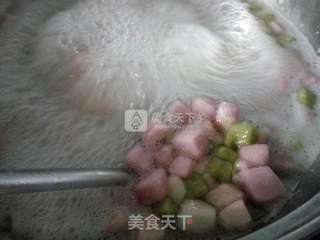 红豆莲子芋圆糖水的做法步骤:2