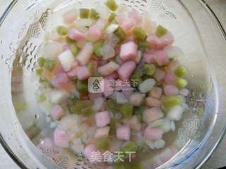 红豆莲子芋圆糖水的做法步骤:3