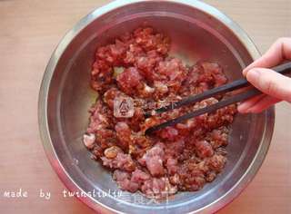 香菇肉末烤茄子的做法步骤:5