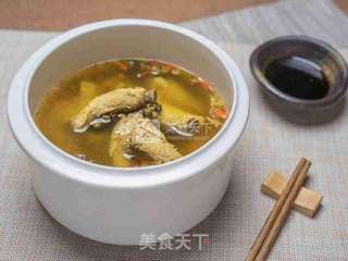 枸杞菊花煲排骨的做法步骤:6