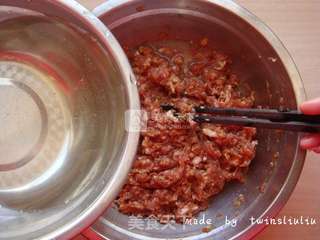香菇肉末烤茄子的做法步骤:7