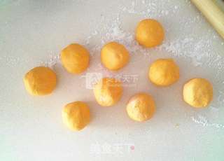 【豆沙南瓜饼】的做法步骤:7