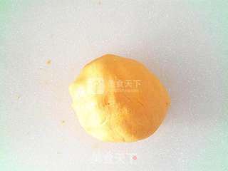 【豆沙南瓜饼】的做法步骤:5