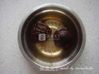 香菇肉末烤茄子的做法步骤:2