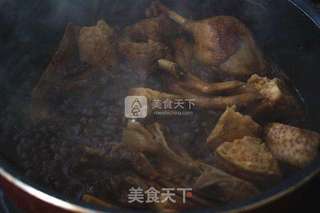 红烧蚝油芋头鸭的做法步骤:7