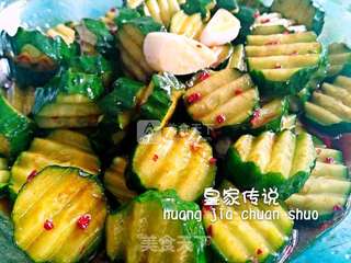 醉腌嫩黄瓜的做法步骤:7