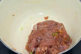 菠菜粉丝肉丸汤的做法步骤:4