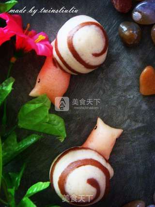 花样面食之蜗牛馒头的做法步骤:26