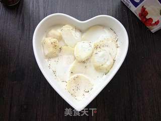 法式土豆奶油焗的做法步骤:3