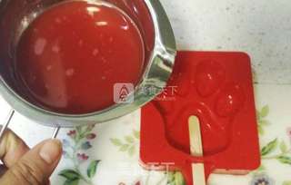 西瓜酸奶猫爪棒冰的做法步骤：5