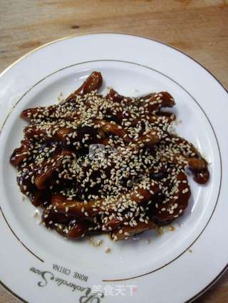 糖醋里脊的做法步骤：9