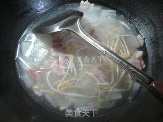 #咸肉绿豆芽冬瓜汤 的做法图解8