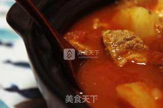 #西红柿炖牛腩的做法图解21