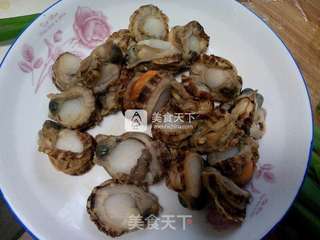 小葱拌扇贝的做法步骤：2