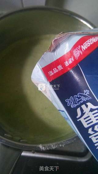 芦笋浓汤的做法步骤:5