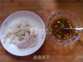 酱浇河粉的做法步骤:2