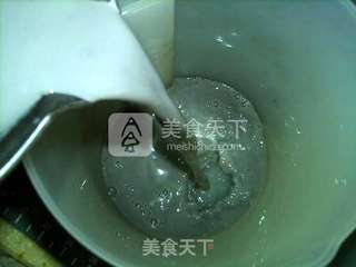 黑芝麻核桃豆浆的做法步骤：13